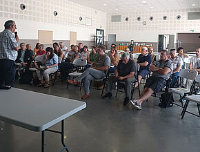 Réunion de la commission géographique sur le versant Gimone Arrats - Agrandir l'image (fenêtre modale)