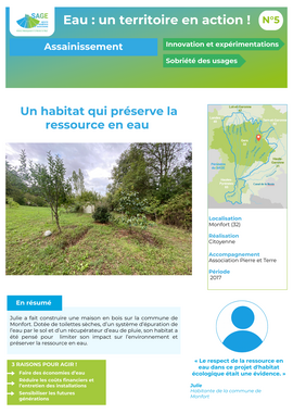 N°5 : Un habitat qui préserve la ressource en eau – Monfort