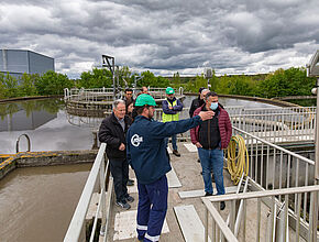 Visite de la station d’épuration de la ville d’Auch - Agrandir l'image (fenêtre modale)