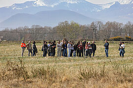 Visite d’une tourbière – Commission Géographique Baise-Amont – 21 mars 2024 - Agrandir l'image (fenêtre modale)
