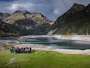 Visite du Lac d’Orédon, massif du Néouvielle, bassin versant de la Neste, commentée par la SHEM (Société Hydro-Électrique du Midi) - Agrandir l'image (fenêtre modale)