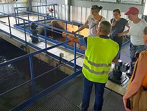 Visite de la station d’eau potable de Beaumont de Lomagne - Agrandir l'image (fenêtre modale)