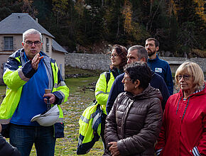 Visite du Lac d’Orédon, massif du Néouvielle, bassin versant de la Neste, commentée par la SHEM (Société Hydro-Électrique du Midi) - Agrandir l'image (fenêtre modale)